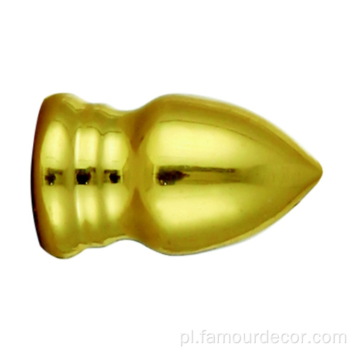 Stylowy metaliczny pręt z prętem na głowę